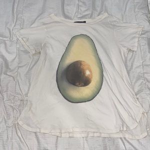 Wild fox avocado t shirt
